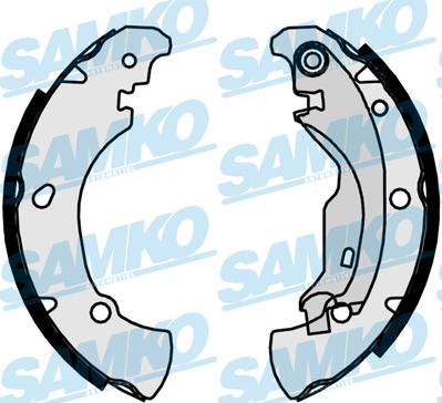 Samko 87160 - Brake Shoe Set www.parts5.com