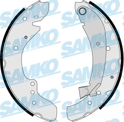 Samko 87110 - Комплект тормозных колодок, барабанные www.parts5.com