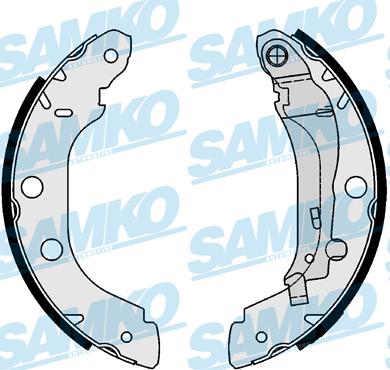 Samko 87340 - Brake Shoe Set www.parts5.com