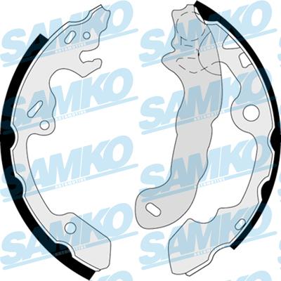 Samko 87380 - Brake Shoe Set www.parts5.com