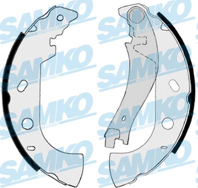 Samko 87250 - Brake Shoe Set www.parts5.com