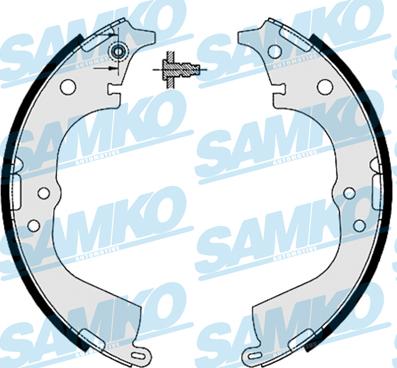 Samko 87225 - Fren pabuç takımı www.parts5.com