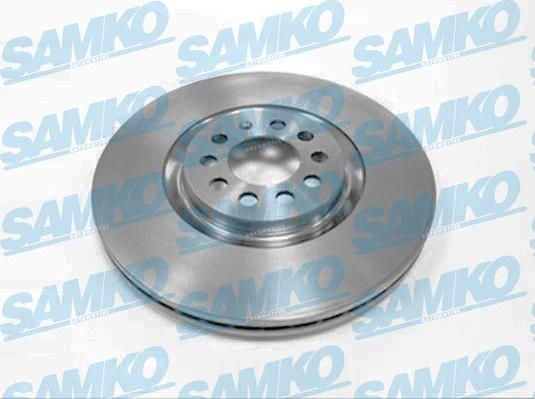 Samko A1598VR - Тормозной диск www.parts5.com