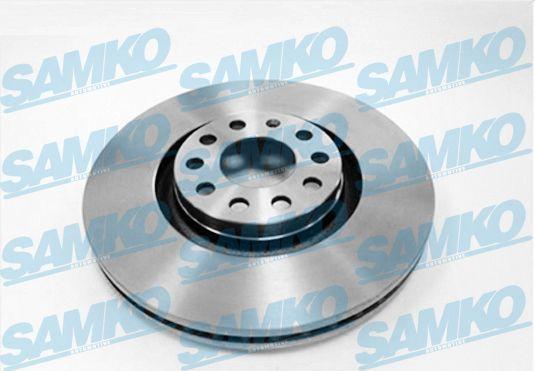 Samko A1561V - Kočioni disk www.parts5.com