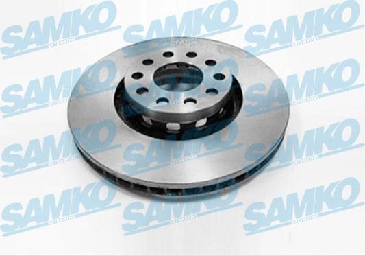 Samko A1511V - Brake Disc www.parts5.com