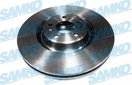 Samko A1044V - Brzdový kotouč www.parts5.com