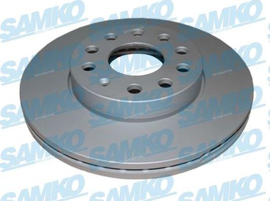 Samko A1054V - Kočioni disk www.parts5.com