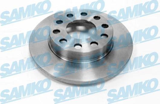 Samko A1007P - Féktárcsa www.parts5.com