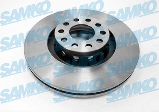 Samko A1018V - Brake Disc www.parts5.com