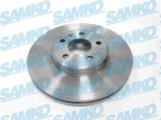 Samko A1037VR - Brake Disc www.parts5.com