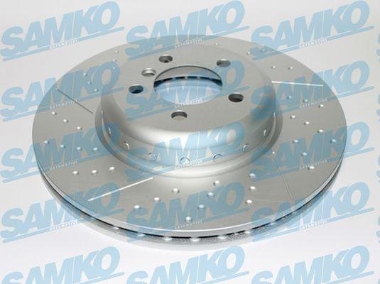 Samko B2103VBR - Brake Disc parts5.com