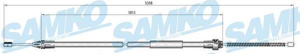 Samko C0683B - Жило, ръчна спирачка www.parts5.com