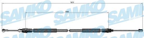 Samko C0749B - Zicovod,rocna zavora www.parts5.com