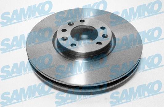 Samko C1027V - Kočioni disk www.parts5.com