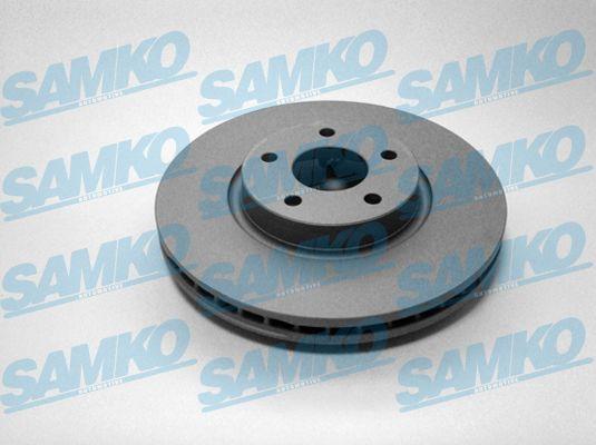 Samko F1040V - Zavorni kolut www.parts5.com