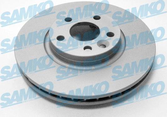 Samko F1035VR - Bremsscheibe www.parts5.com