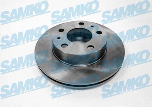 Samko F2007V - Brake Disc www.parts5.com