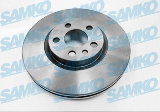 Samko F2161V - Brake Disc www.parts5.com