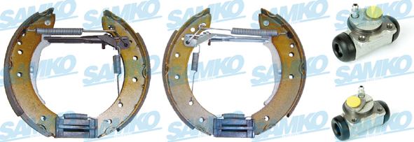 Samko KEG409 - Sada brzdových čelistí www.parts5.com