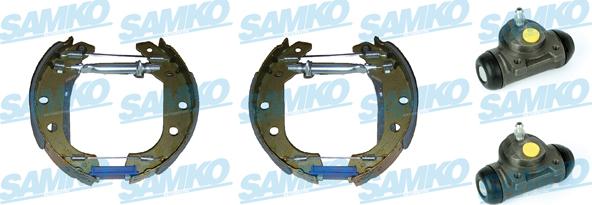 Samko KEG488 - Zestaw szczęk hamulcowych www.parts5.com