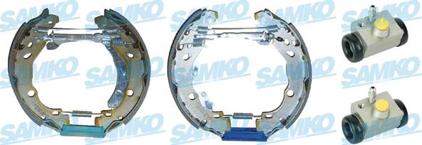 Samko KEG548 - Sada brzdových čelistí www.parts5.com