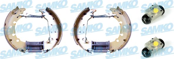 Samko KEG542 - Brake Shoe Set www.parts5.com