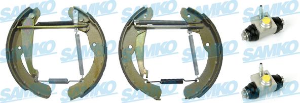 Samko KEG612 - Brake Shoe Set www.parts5.com