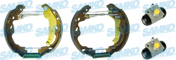 Samko KEG629 - Brake Shoe Set www.parts5.com