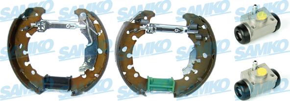 Samko KEG622 - Brake Shoe Set www.parts5.com