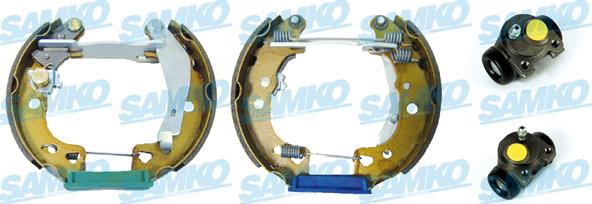 Samko KEG016 - Brake Shoe Set www.parts5.com