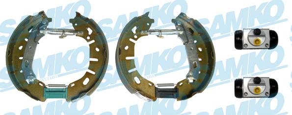 Samko KEG809 - Brake Shoe Set www.parts5.com