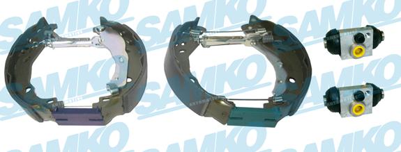 Samko KEG815 - Комплект тормозных колодок, барабанные www.parts5.com