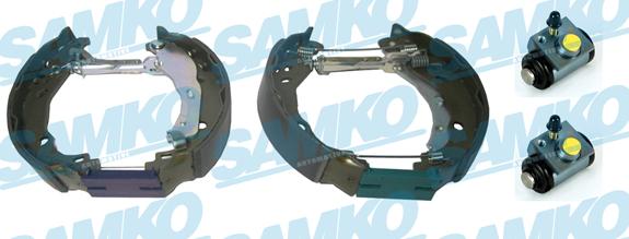 Samko KEG816 - Sada brzdových čeľustí www.parts5.com