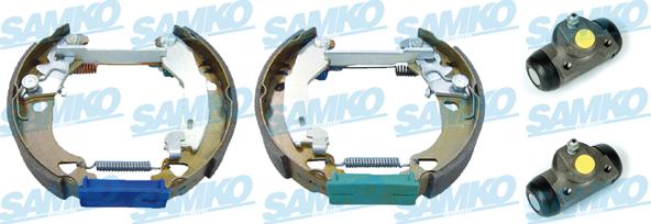 Samko KEG363 - Set saboti frana www.parts5.com