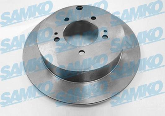 Samko M1018P - Disco de freno www.parts5.com