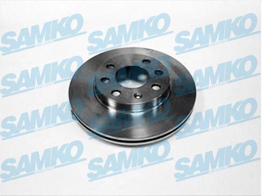 Samko O1591V - Kočioni disk www.parts5.com