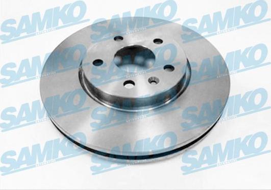 Samko O1030V - Brake Disc www.parts5.com