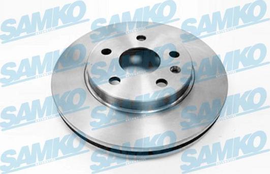 Samko O1028V - Brake Disc www.parts5.com