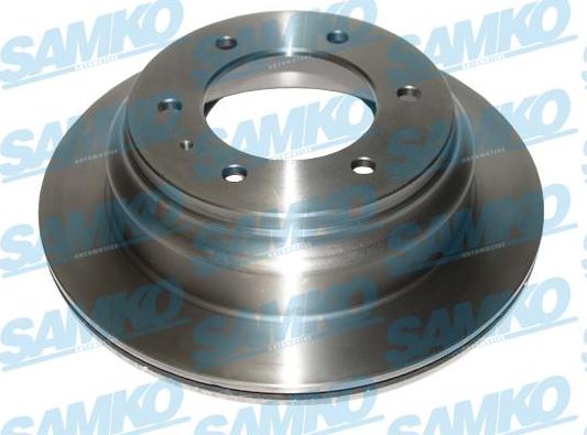 Samko O1381V - Brake Disc www.parts5.com