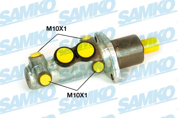 Samko P16134 - Pompa centrala, frana www.parts5.com