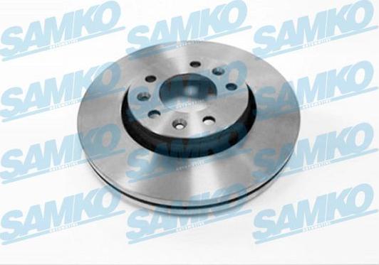 Samko P1007V - Brake Disc www.parts5.com