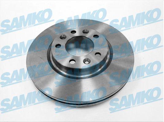 Samko P1012V - Brzdový kotúč www.parts5.com