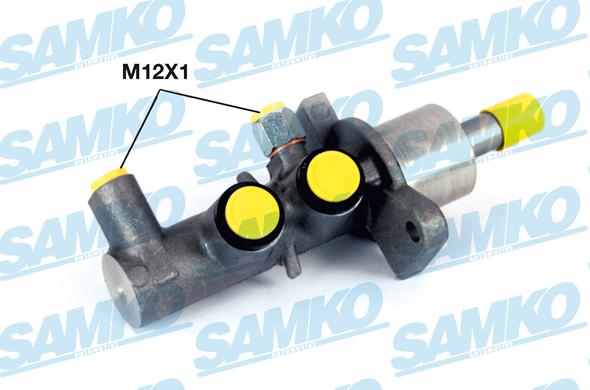 Samko P30260 - Cilindro principal de freno www.parts5.com