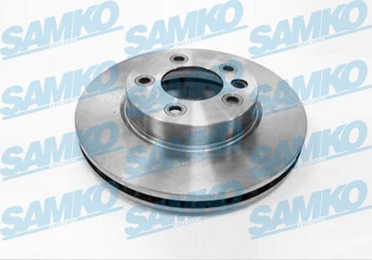 Samko P2010V - Disco de freno www.parts5.com