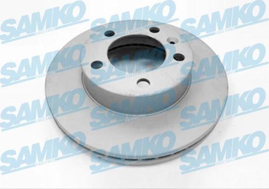 Samko R1043VR - Féktárcsa www.parts5.com