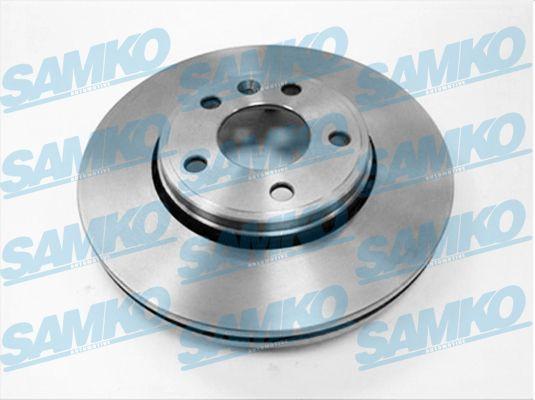 Samko R1007V - Bremsscheibe www.parts5.com