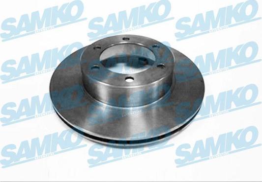 Samko T2877V - Jarrulevy www.parts5.com