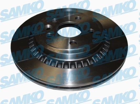 Samko V1013V - Brzdový kotúč www.parts5.com