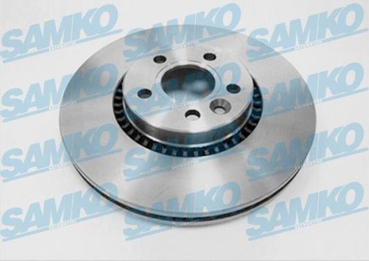 Samko V1012V - Brzdový kotouč www.parts5.com