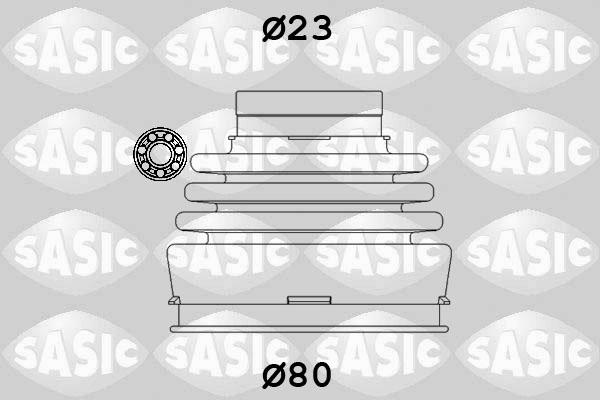 Sasic 9004630 - Bellow, drive shaft parts5.com